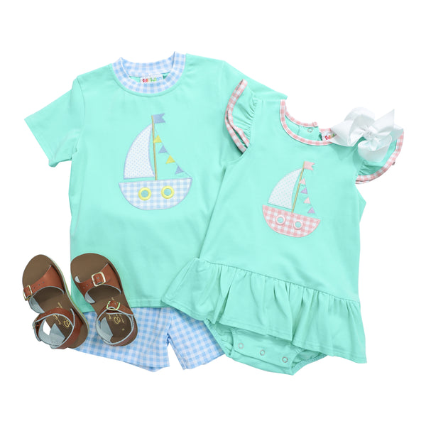 Sailboat Short Set