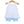 Swing Back Bloomer Set- Light Blue Stripe