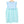 Amelia Dress- Light Blue with Mint Stripe