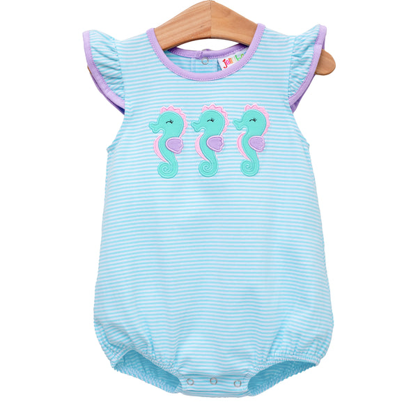 Seahorse Trio Flutter Bubble