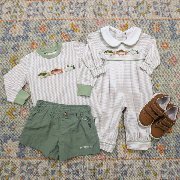 Fish Trio Romper