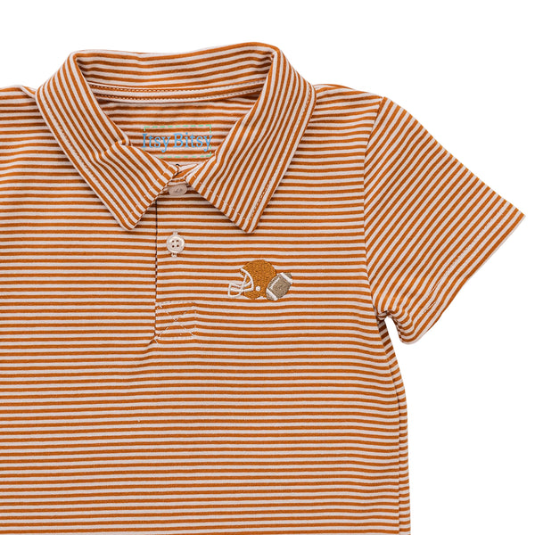 Game Day Polo- Burnt Orange