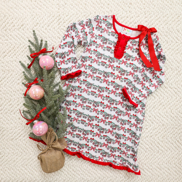 Bows & Baubles Christmas Dress