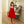 Red Velvet Jumper Dress