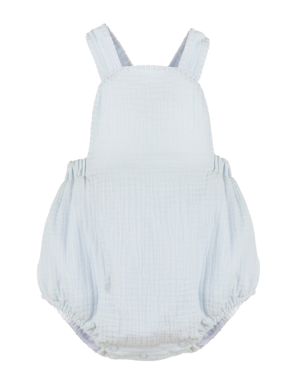 Cuddle Cotton Vintage Overall- Blue