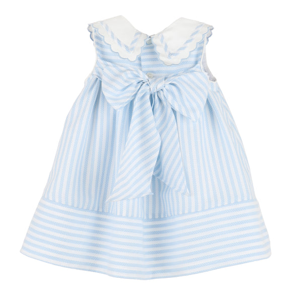 Coastal Classics Dress- Blue