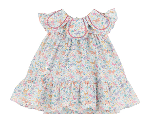 Butterfly Ruffle Petal Dress