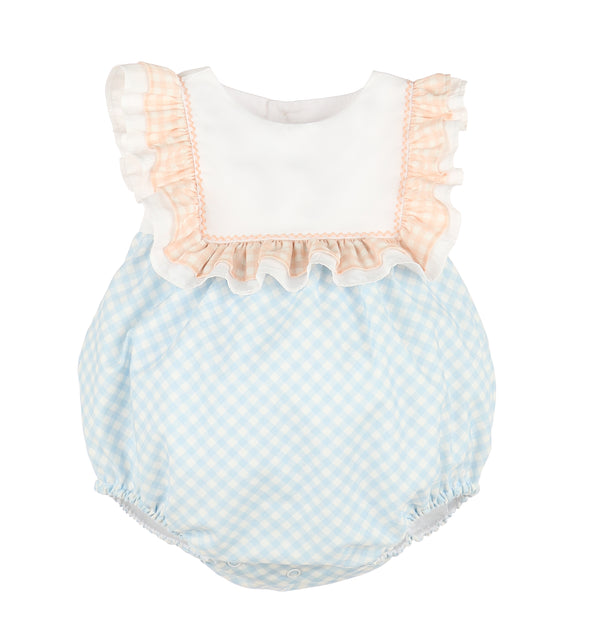 Classic Ruffle Bubble- Blue