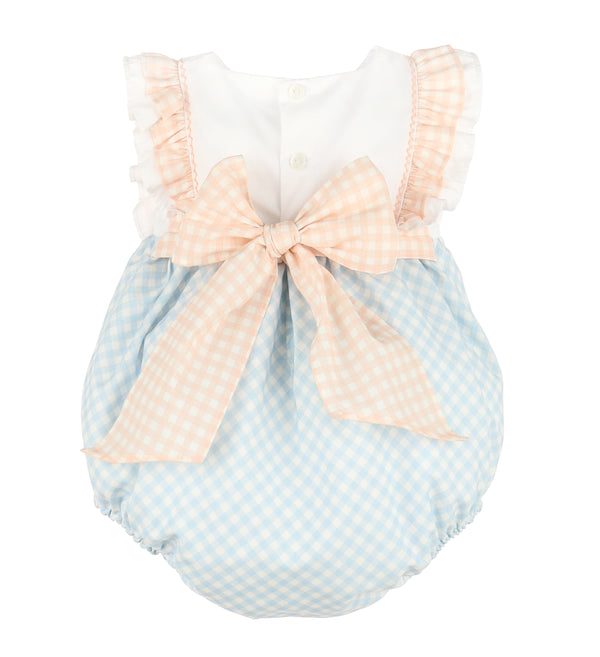 Classic Ruffle Bubble- Blue