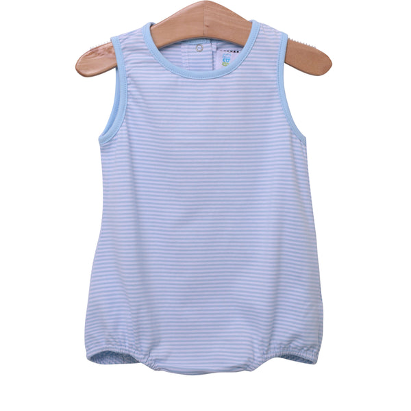 Avery Bubble- Light Blue Stripe