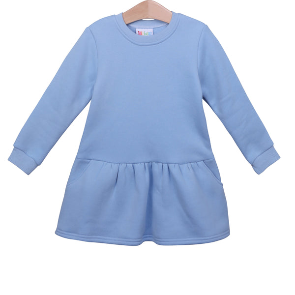 Tunic Sweatshirt- Light Blue