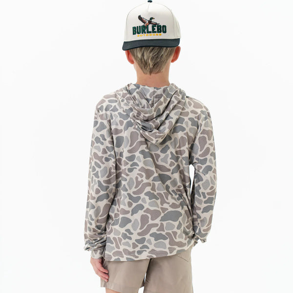 Youth Performance Hoodie- Classic Deer Camo