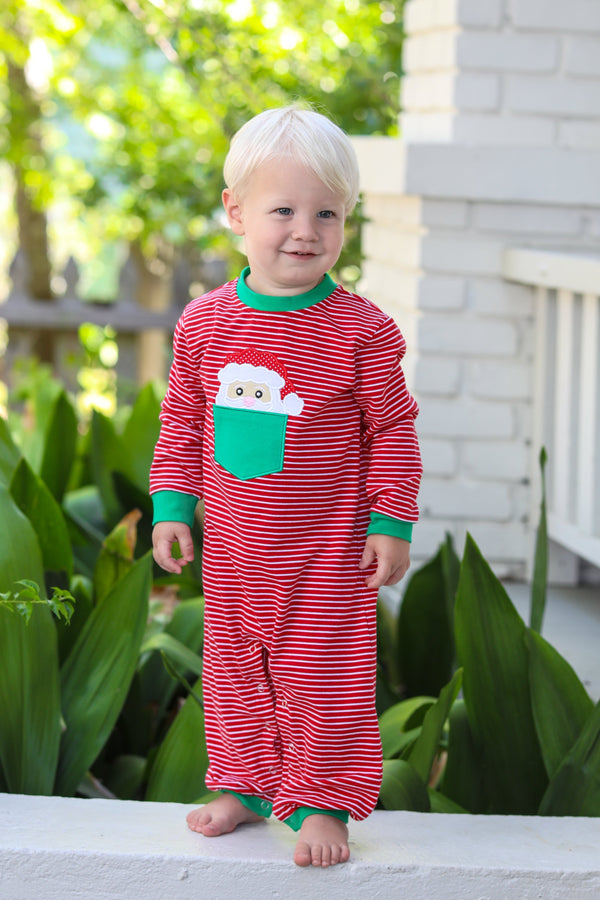 Santa Pocket Romper