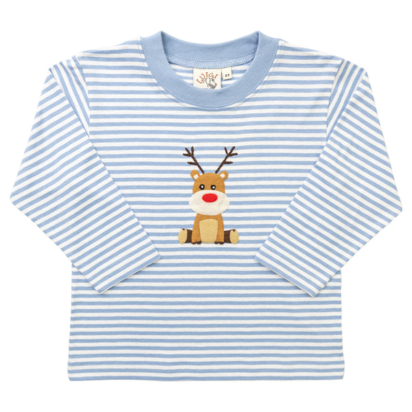 Sitting Rudolph LS Shirt