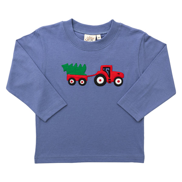 Christmas Tree Hauler LS Shirt