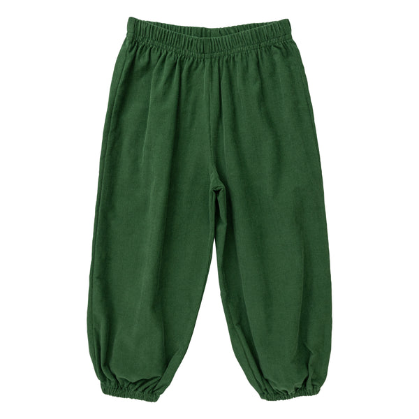 Corduroy Bloomer Pants -Hunter