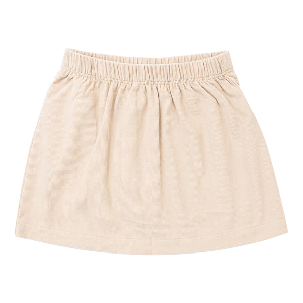 Corduroy Skirt -Sand