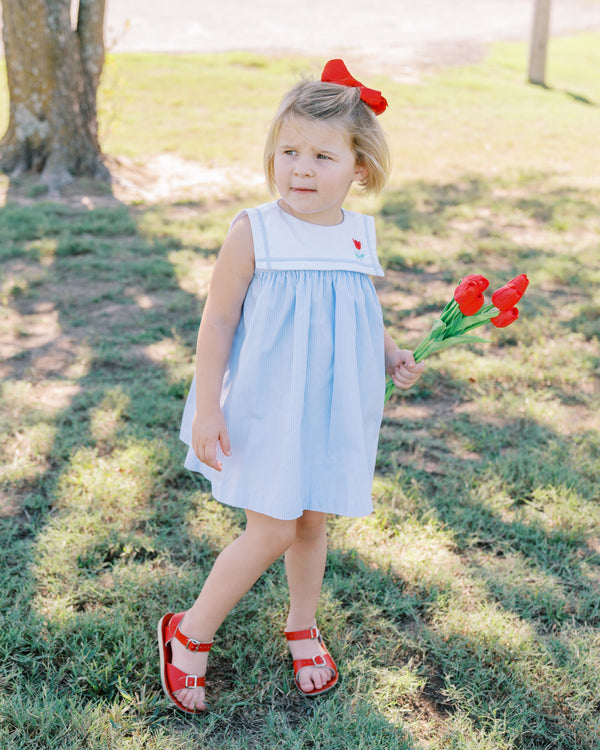 Scarlet Floral Dress