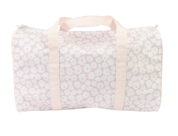 Lavender Daisies Duffle Bag