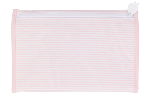 Pink Stripe Changing Pad