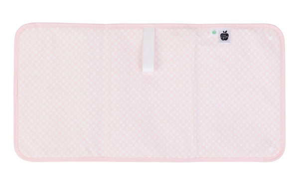 Pink Gingham Changing Pad