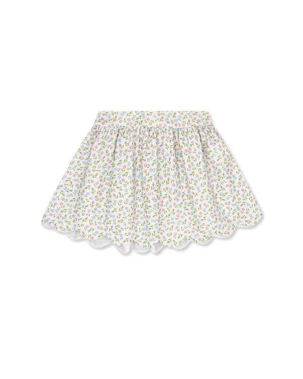 Susie Scallop Skirt- Fairhope Floral