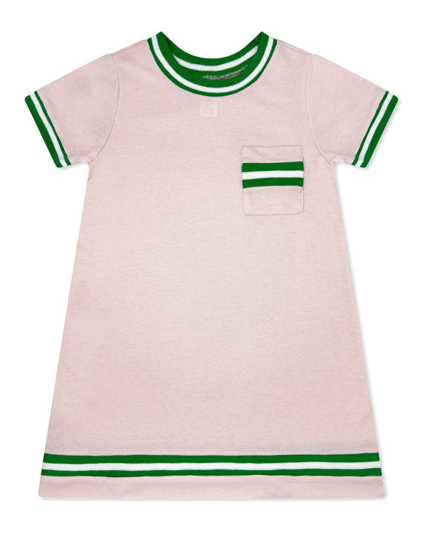 Landry Dress- Primrose Pink & Green