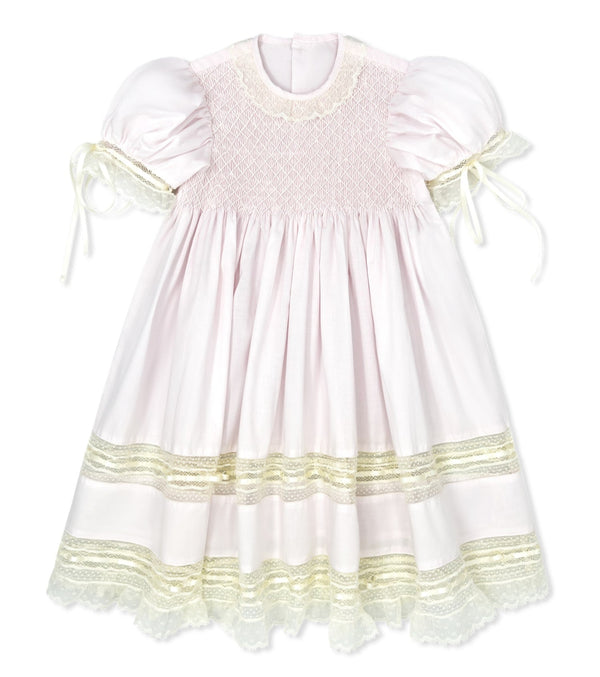 Margaret Dress- Pink Batiste