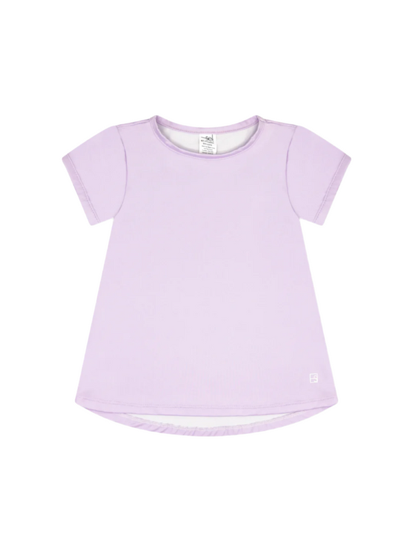 Bridget Basic Tee- Petal Purple