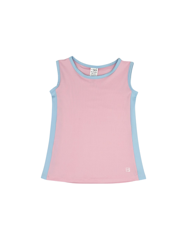 Maddy Tank- Cotton Candy Pink, Cotton Candy Blue