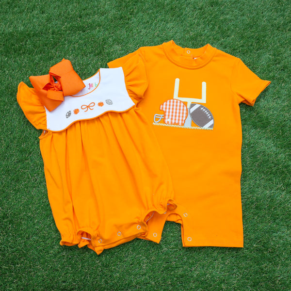 Team Spirit Scallop Bubble- Orange