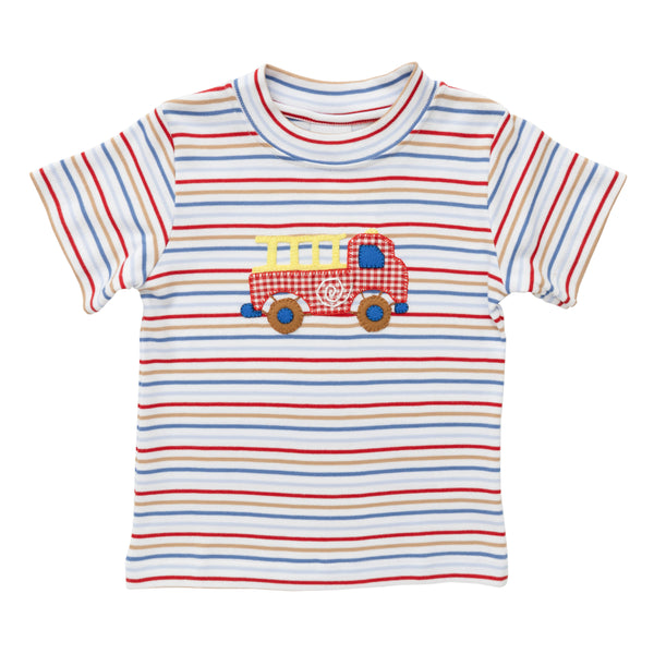 Fire Truck W/ Checks T-Shirt