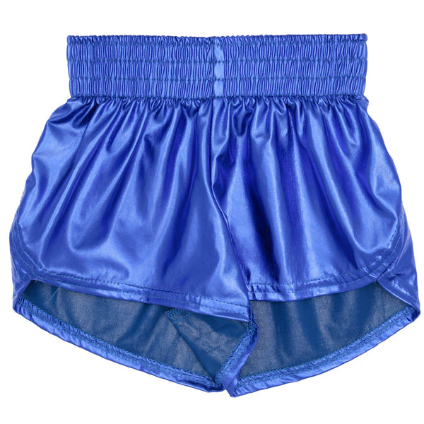 Steph Shorts Metallic- Royal Blue