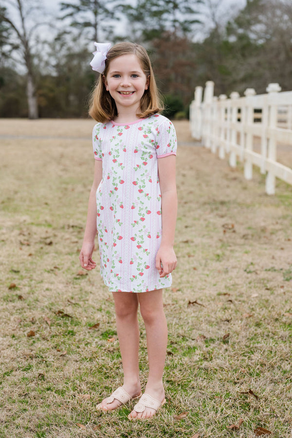 Berry Sweet Knit Strawberry Play Dress