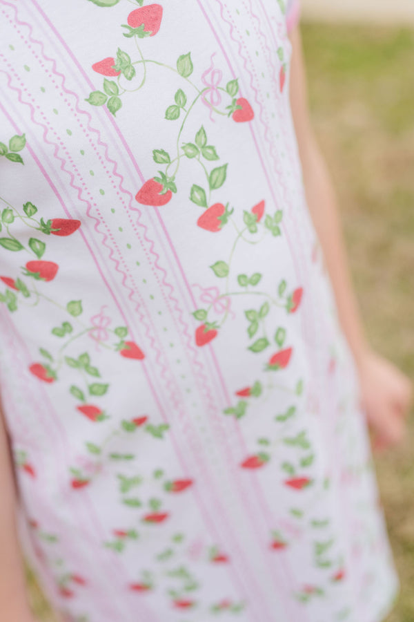 Berry Sweet Knit Strawberry Play Dress