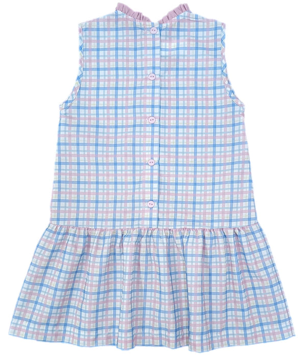 Sydney Dress- Pastel Plaid