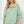 Half Zip Lounge Top- Sage