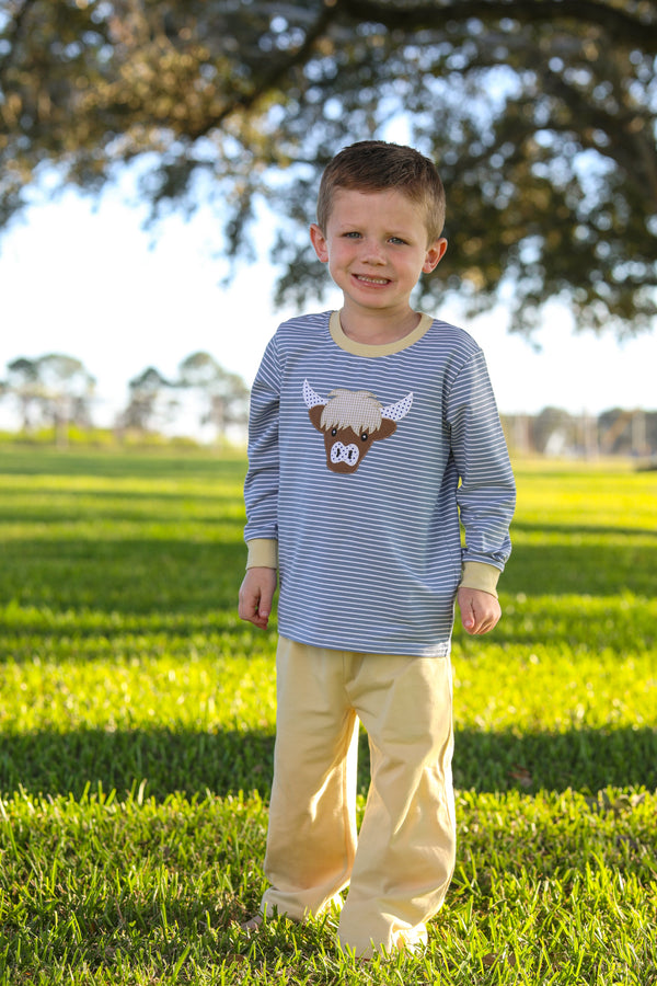 Highland Cow Pants Set