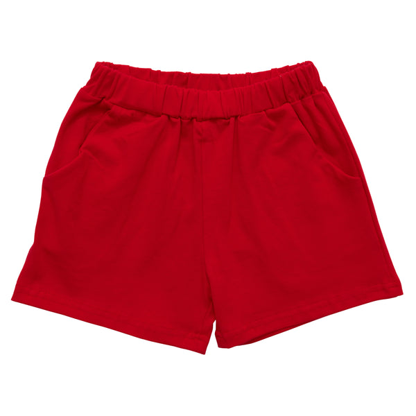 Pocket Shorts- Red