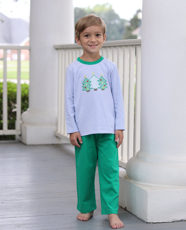 Christmas Tree Pants Set