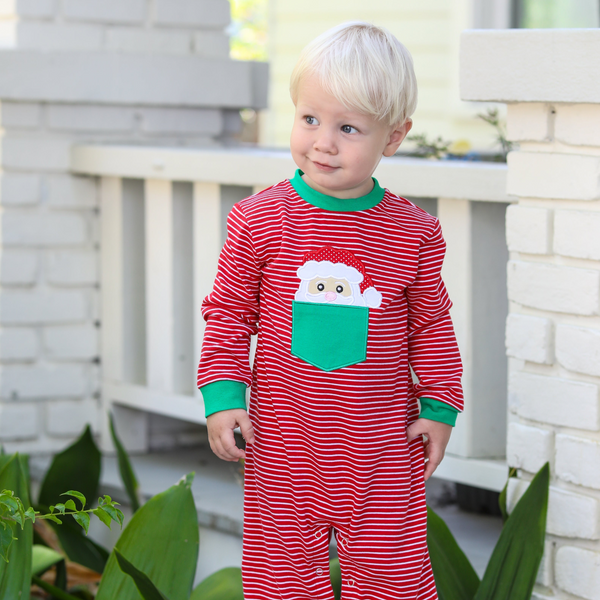 Santa Pocket Romper