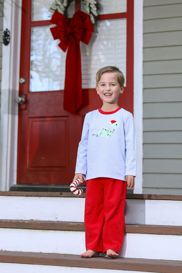 Christmas Dino Pants Set