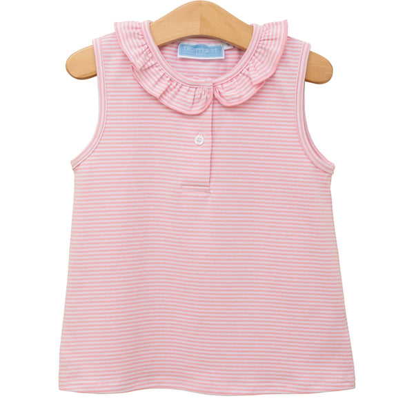 Nora Tank- Light Pink Stripe