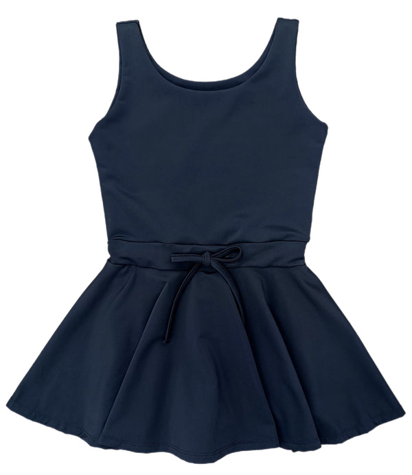 Black Tennis Dress w/ Tie