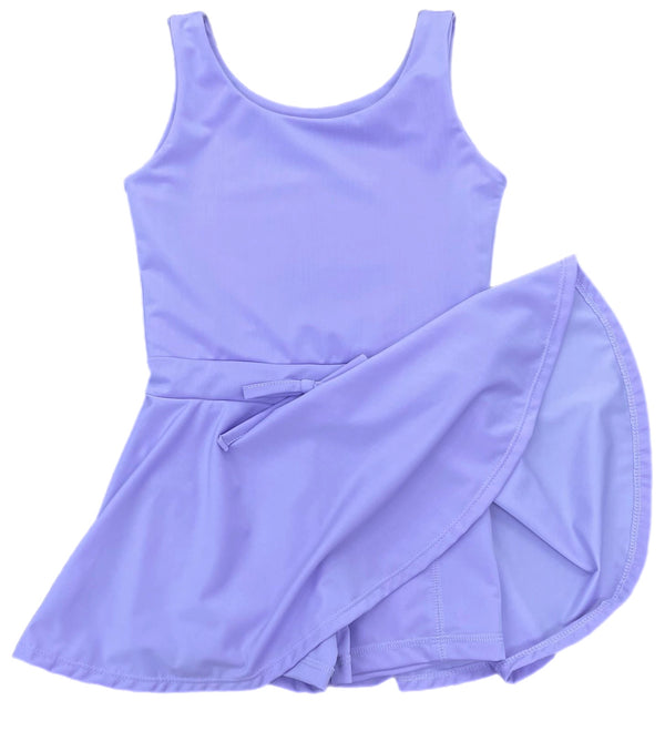 Lavender Tennis Dress w/ Tie