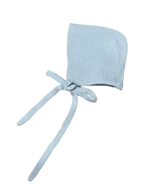 Garter Stitch Hat- Light Blue