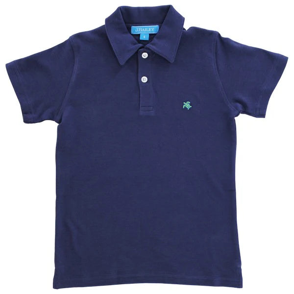 Henry S/S Polo- Navy