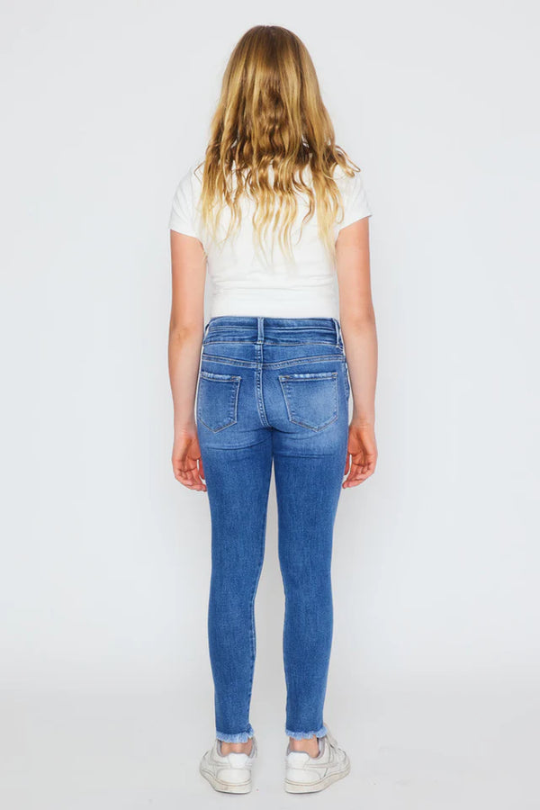 Bunnie High Rise Ankle Skinny Jeans