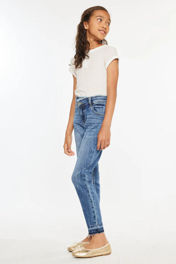 Pomey High Rise Ankle Skinny Jeans