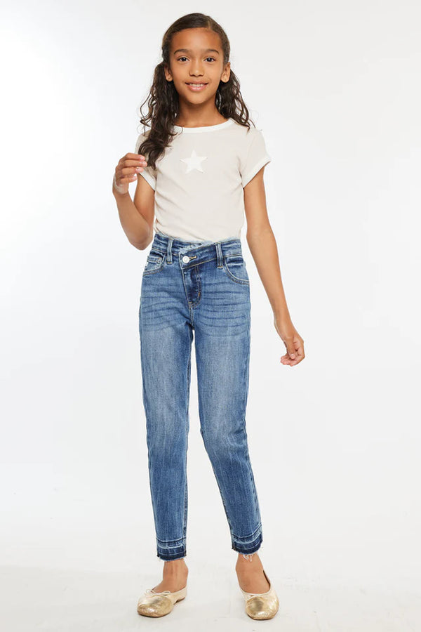 Pomey High Rise Ankle Skinny Jeans